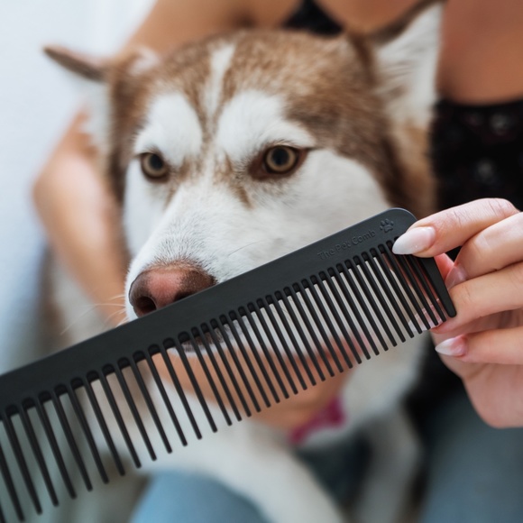 NEW Carbon Fiber Pet Comb from Chicago Comb Co. - Picture 4 of 4